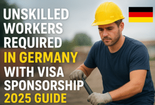 Unskilled Workers Required in Germany with Visa Sponsorship – 2025 Guide