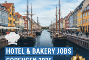 Hotel and Bakery Jobs in Copenhagen, Denmark with Visa Sponsorship 2026